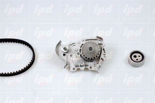 Vandens siurblio ir paskirstymo diržo komplektas IPD K62026