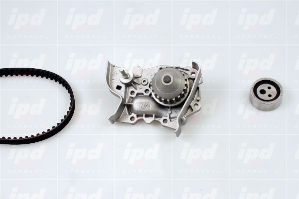 Vandens siurblio ir paskirstymo diržo komplektas IPD K62028