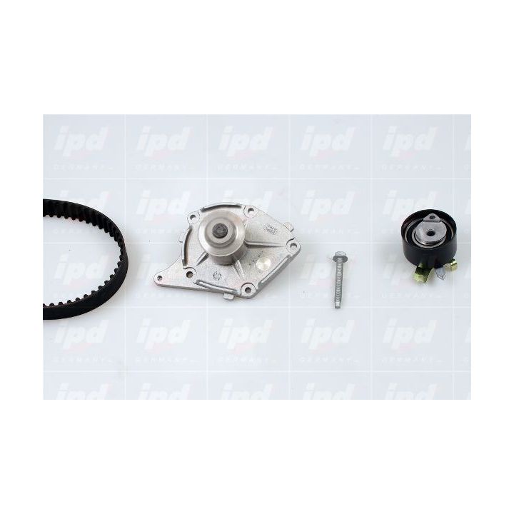 Vandens siurblio ir paskirstymo diržo komplektas IPD K62039