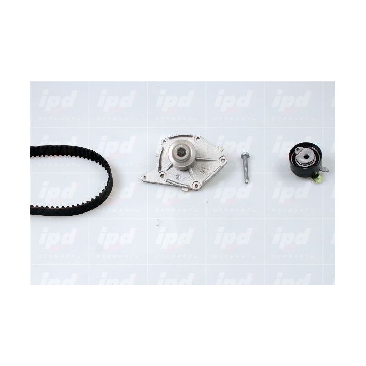 Vandens siurblio ir paskirstymo diržo komplektas IPD K62040