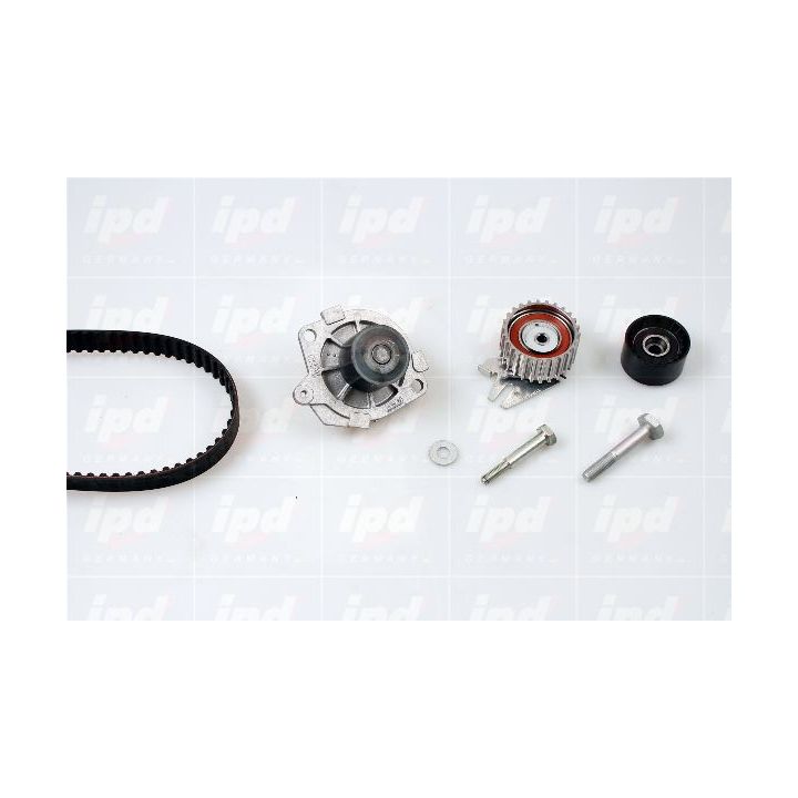 Vandens siurblio ir paskirstymo diržo komplektas IPD K62044