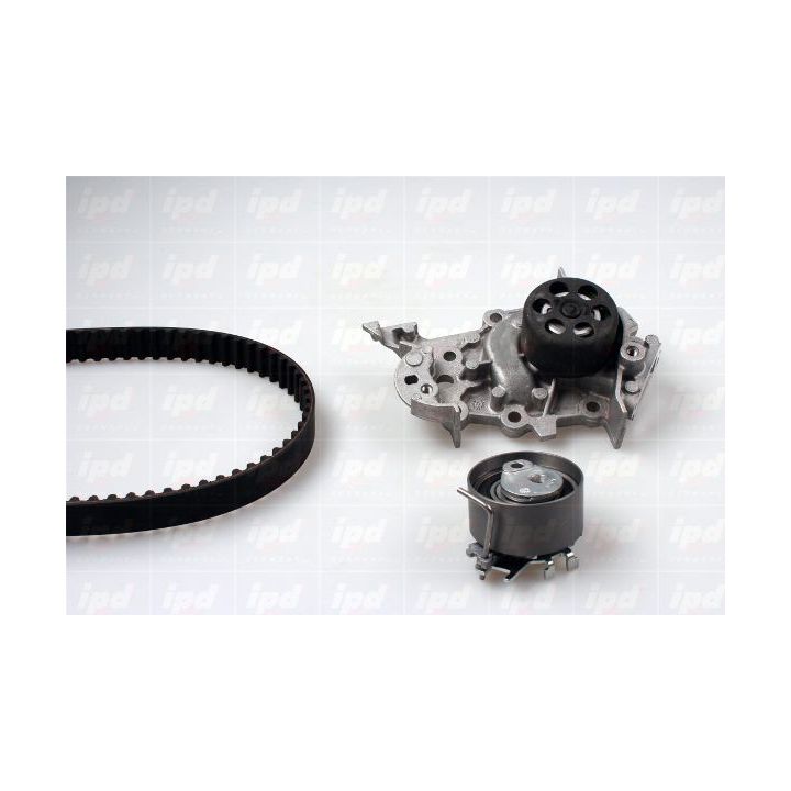 Vandens siurblio ir paskirstymo diržo komplektas IPD K62069