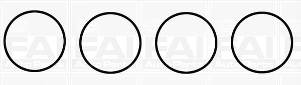 Tarpiklių rinkinys, įsiurbimo kolektorius FAI AutoParts IM1460K