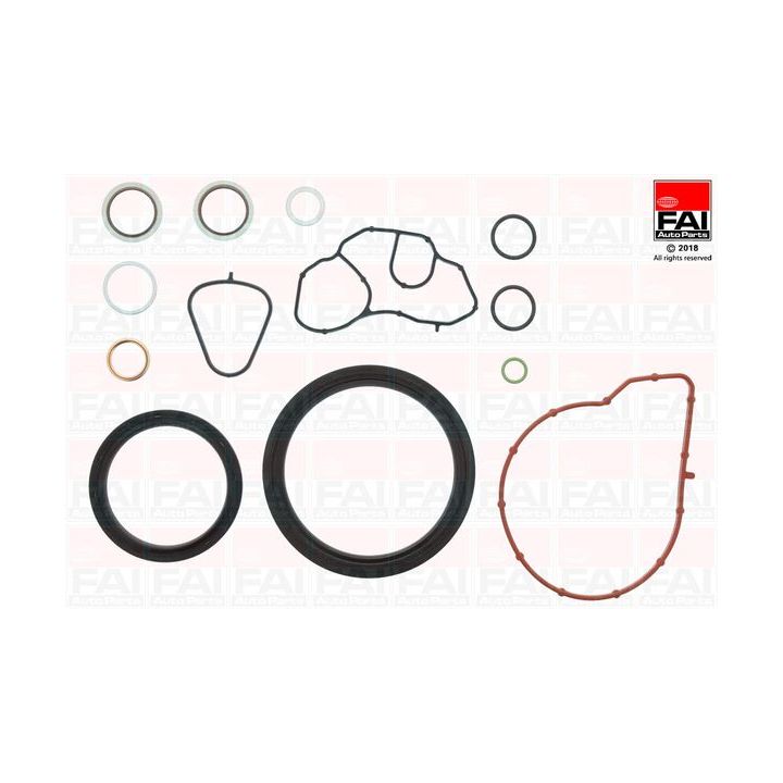 Tarpiklių rinkinys, variklio karteris FAI AutoParts CS1460