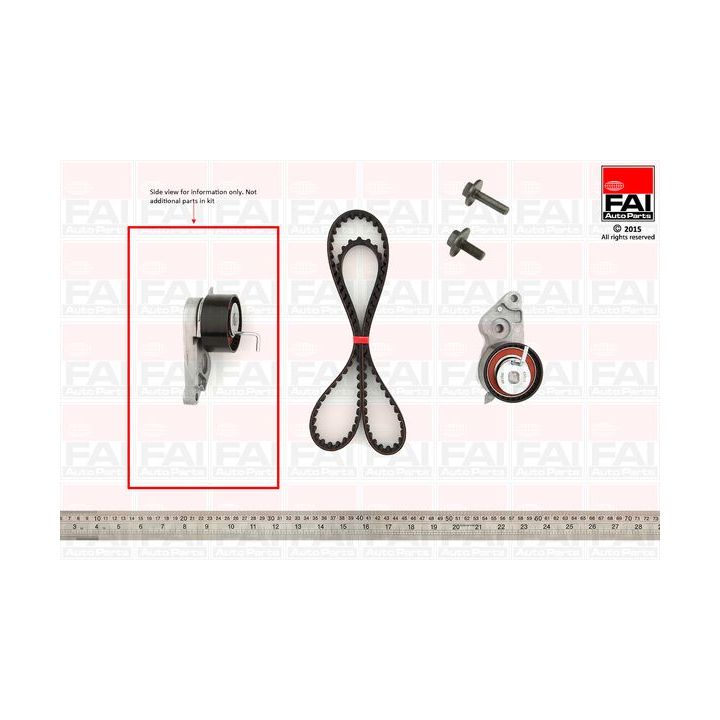 Paskirstymo diržo komplektas FAI AutoParts TBK104