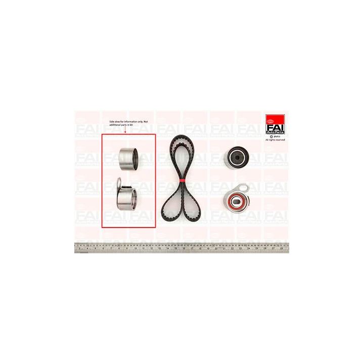 Paskirstymo diržo komplektas FAI AutoParts TBK115