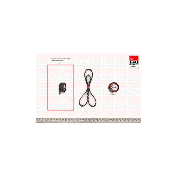 Paskirstymo diržo komplektas FAI AutoParts TBK145