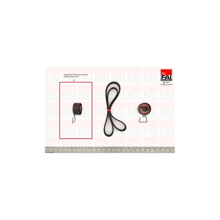 Paskirstymo diržo komplektas FAI AutoParts TBK155
