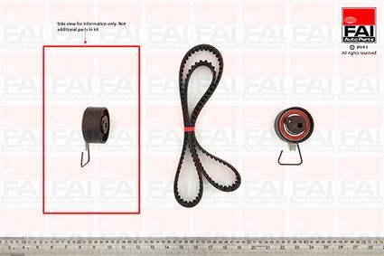 Paskirstymo diržo komplektas FAI AutoParts TBK155