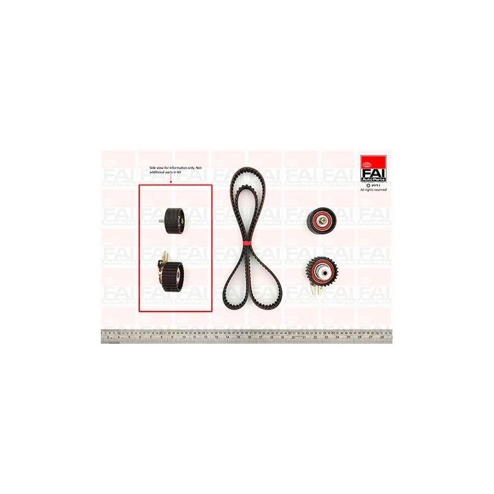 Paskirstymo diržo komplektas FAI AutoParts TBK176