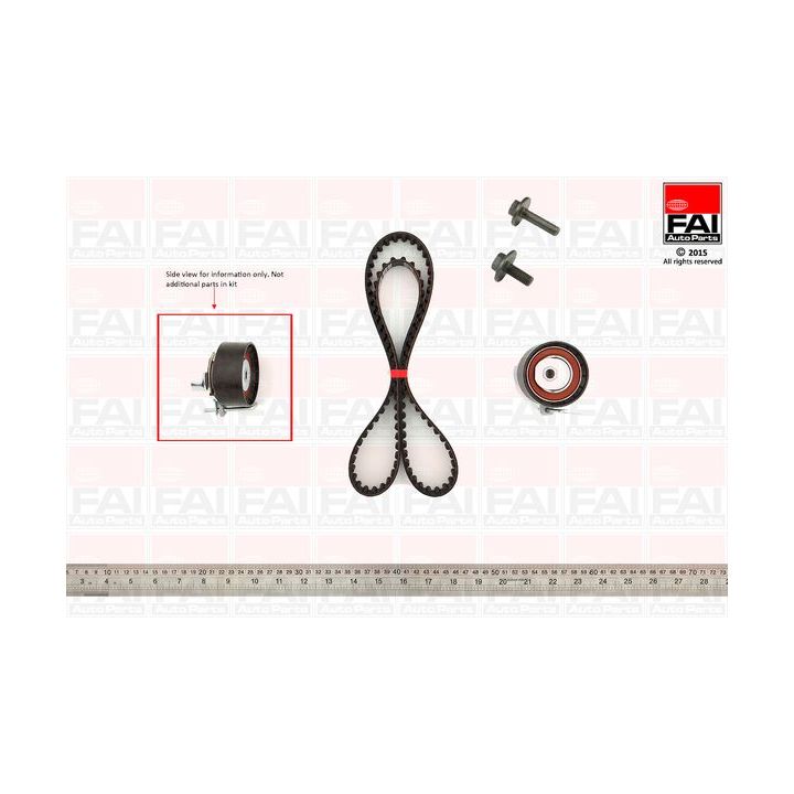 Paskirstymo diržo komplektas FAI AutoParts TBK177