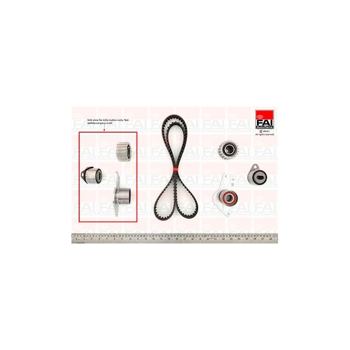 Paskirstymo diržo komplektas FAI AutoParts TBK217