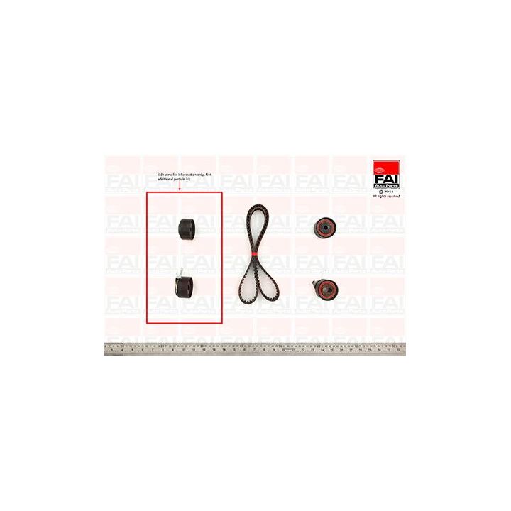 Paskirstymo diržo komplektas FAI AutoParts TBK419