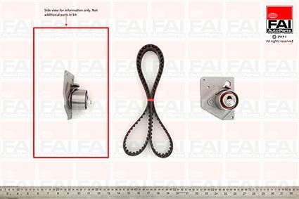 Paskirstymo diržo komplektas FAI AutoParts TBK439