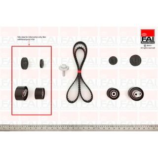 Paskirstymo diržo komplektas FAI AutoParts TBK460