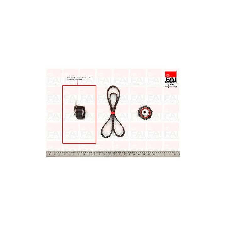 Paskirstymo diržo komplektas FAI AutoParts TBK75