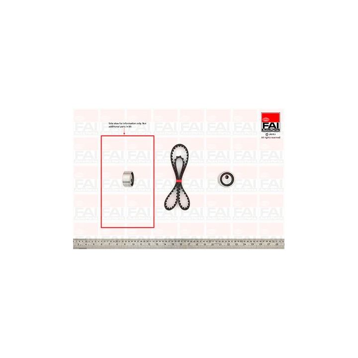Paskirstymo diržo komplektas FAI AutoParts TBK88