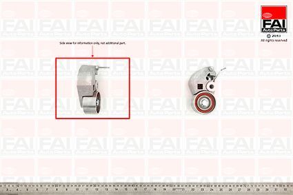 įtempiklio skriemulys, paskirstymo diržas FAI AutoParts T1163