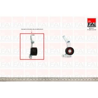 įtempiklio skriemulys, paskirstymo diržas FAI AutoParts T2933