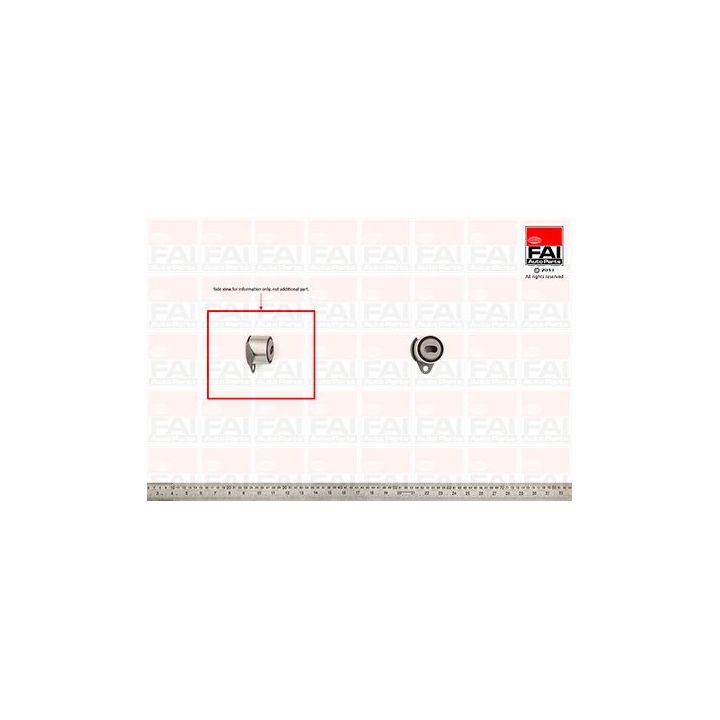 įtempiklio skriemulys, paskirstymo diržas FAI AutoParts T6440