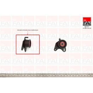 įtempiklio skriemulys, paskirstymo diržas FAI AutoParts T9256