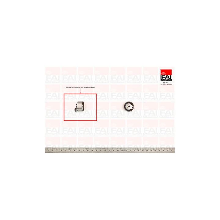 įtempiklio skriemulys, paskirstymo diržas FAI AutoParts T9258