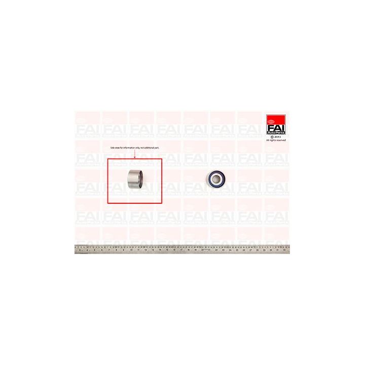 įtempiklio skriemulys, paskirstymo diržas FAI AutoParts T9278