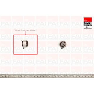 įtempiklio skriemulys, paskirstymo diržas FAI AutoParts T9288