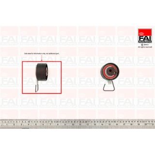 įtempiklio skriemulys, paskirstymo diržas FAI AutoParts T9351