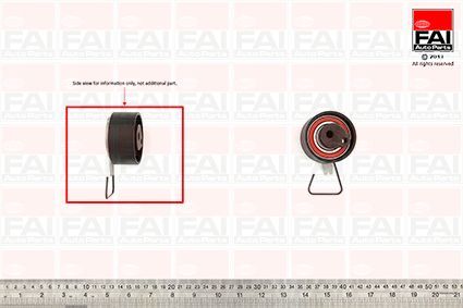 įtempiklio skriemulys, paskirstymo diržas FAI AutoParts T9351