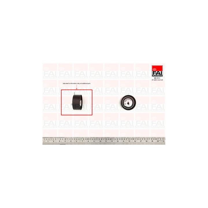 įtempiklio skriemulys, paskirstymo diržas FAI AutoParts T9397