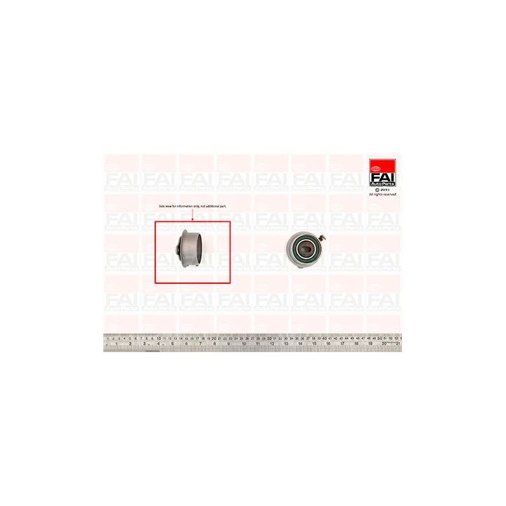 įtempiklio skriemulys, paskirstymo diržas FAI AutoParts T9404