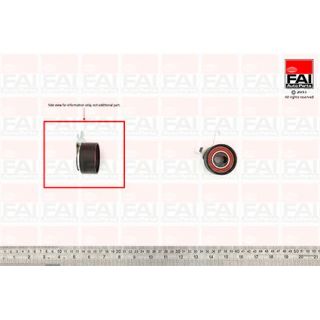 įtempiklio skriemulys, paskirstymo diržas FAI AutoParts T9420