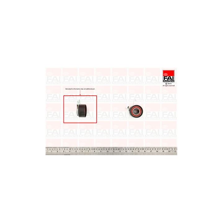įtempiklio skriemulys, paskirstymo diržas FAI AutoParts T9420
