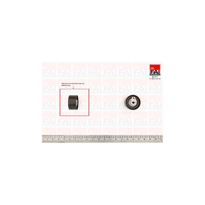 įtempiklio skriemulys, paskirstymo diržas FAI AutoParts T9513