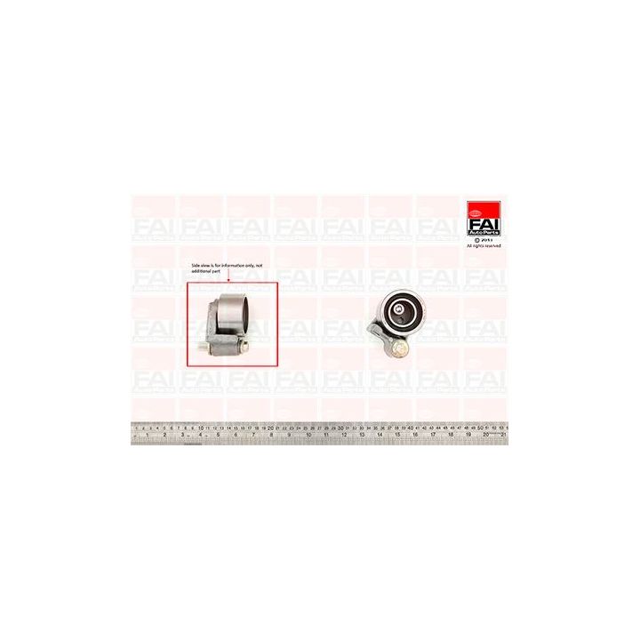 įtempiklio skriemulys, paskirstymo diržas FAI AutoParts T9555