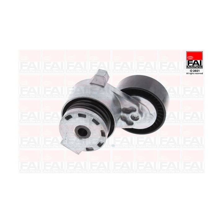įtempiklio skriemulys, V formos rumbuotas diržas FAI AutoParts T1121