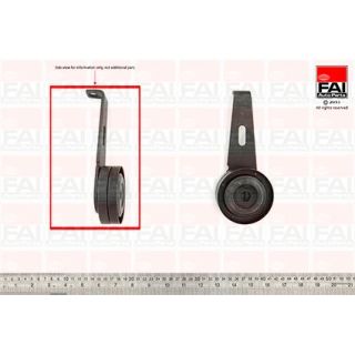 įtempiklio skriemulys, V formos rumbuotas diržas FAI AutoParts T9330