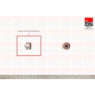 Kreipiantysis skriemulys, paskirstymo diržas FAI AutoParts T1164