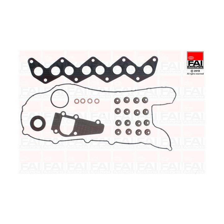Tarpiklių komplektas, cilindro galva FAI AutoParts HS1064NH