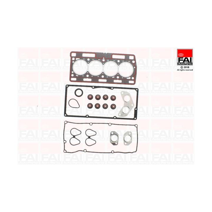 Tarpiklių komplektas, cilindro galva FAI AutoParts HS1178