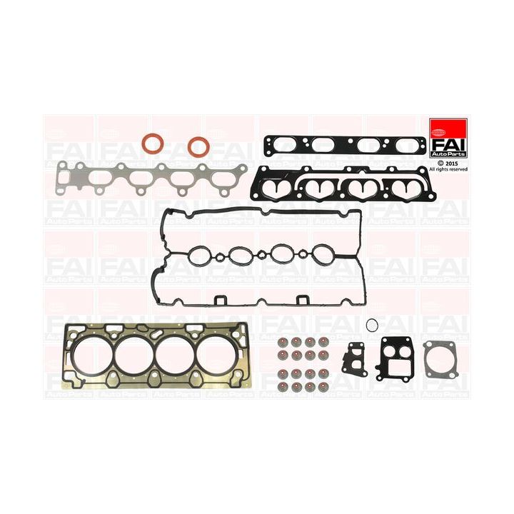 Tarpiklių komplektas, cilindro galva FAI AutoParts HS1364