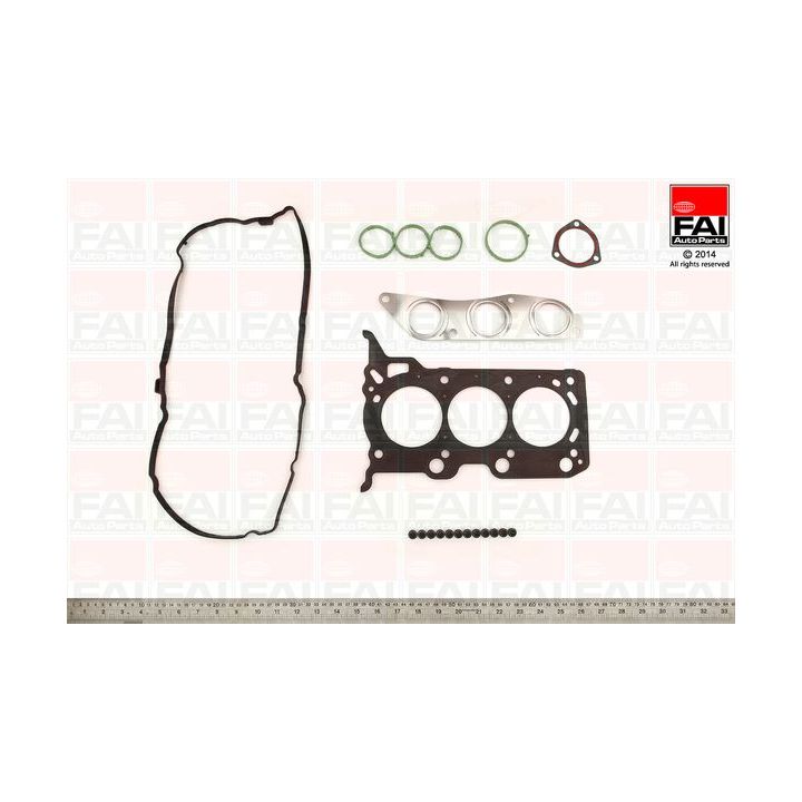 Tarpiklių komplektas, cilindro galva FAI AutoParts HS1416