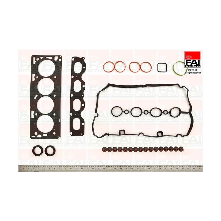 Tarpiklių komplektas, cilindro galva FAI AutoParts HS1444