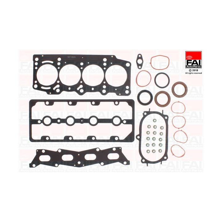Tarpiklių komplektas, cilindro galva FAI AutoParts HS1677