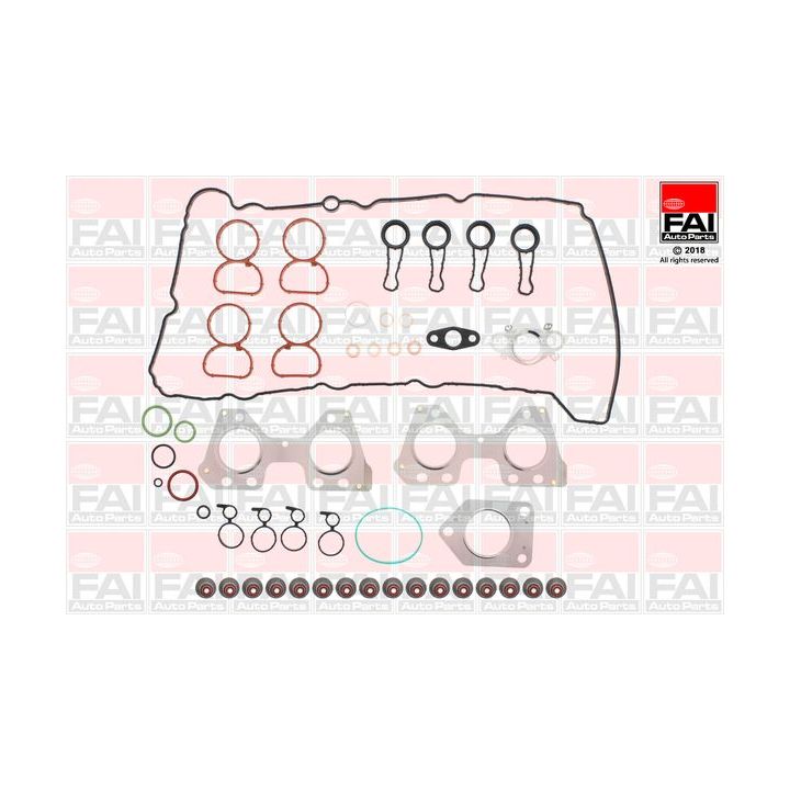Tarpiklių komplektas, cilindro galva FAI AutoParts HS1756NH