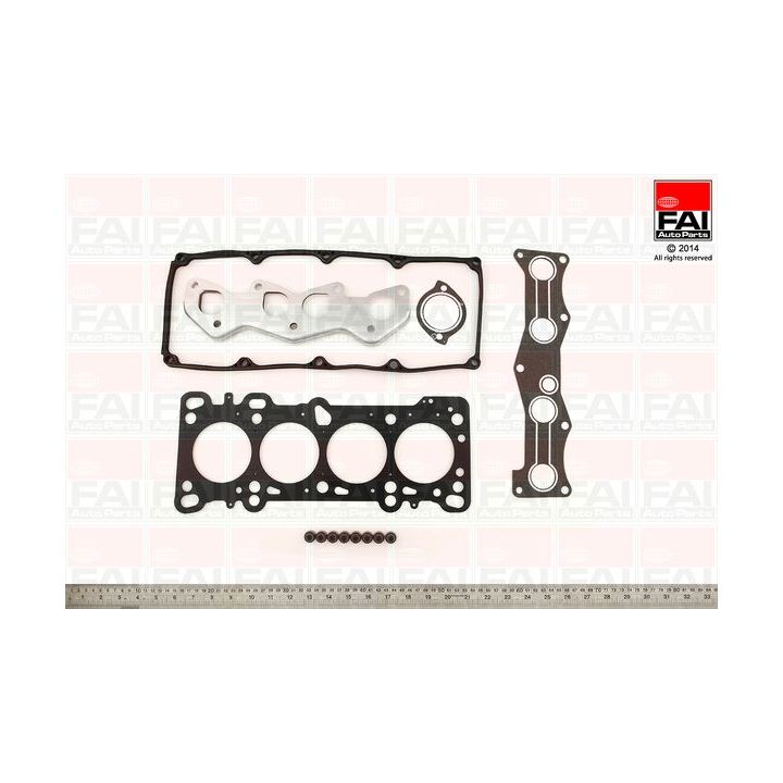 Tarpiklių komplektas, cilindro galva FAI AutoParts HS1815