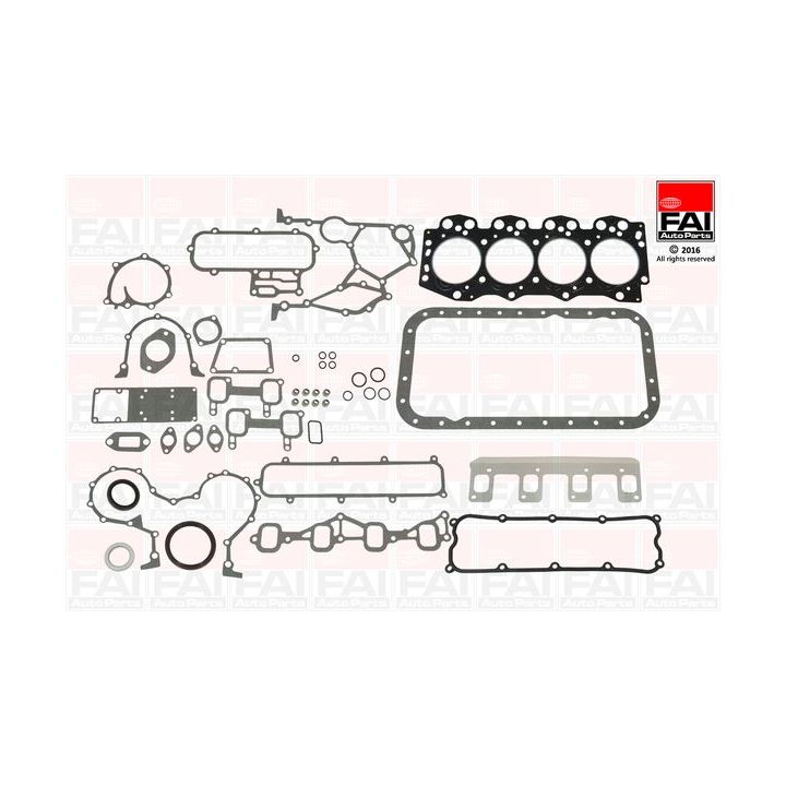 Tarpiklių komplektas, cilindro galva FAI AutoParts HS1856