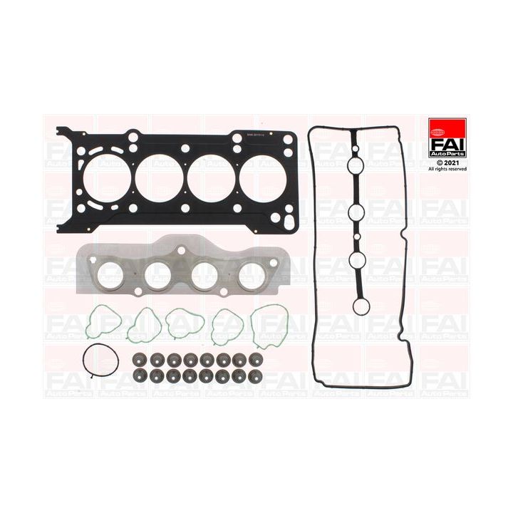 Tarpiklių komplektas, cilindro galva FAI AutoParts HS2135