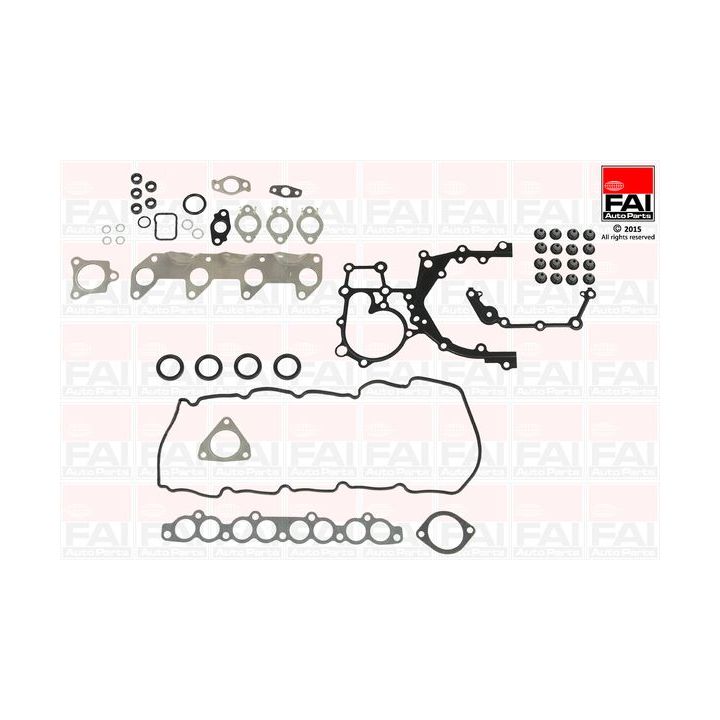 Tarpiklių komplektas, cilindro galva FAI AutoParts HS2184NH